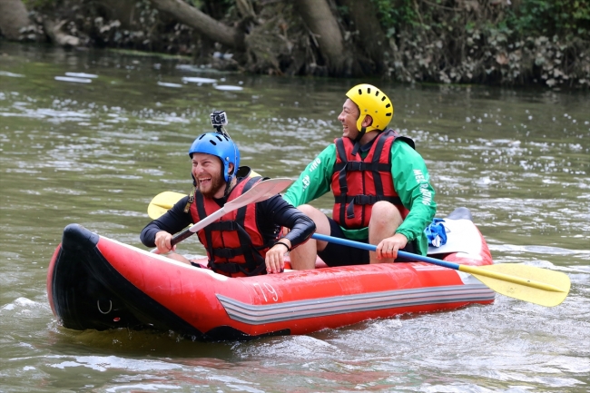 Raftingciler gözünü sonbahar yağmurlarına çevirdi